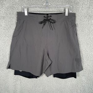 Rise x Jeff Nippard Fitness Athletic Lined Shorts XL Drawstring